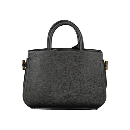 Black Leather Handbag