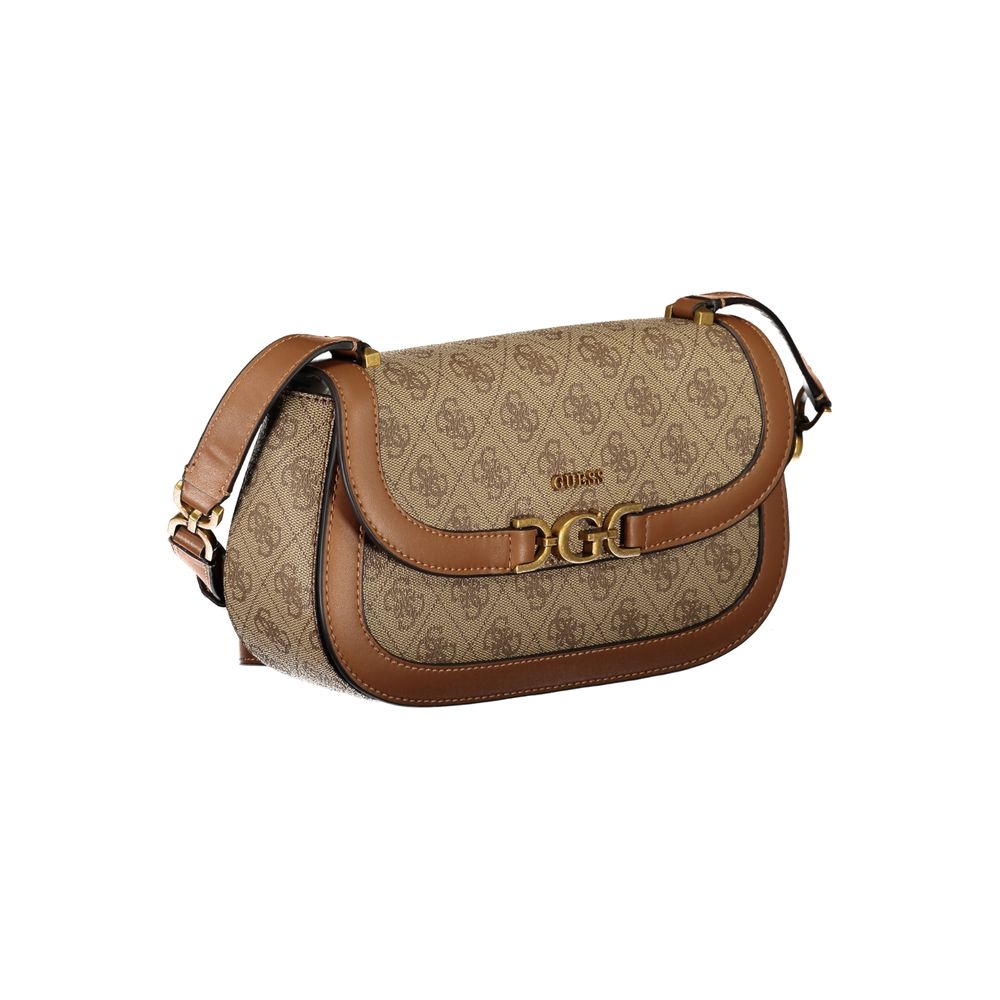 Beige Polyethylene Handbag