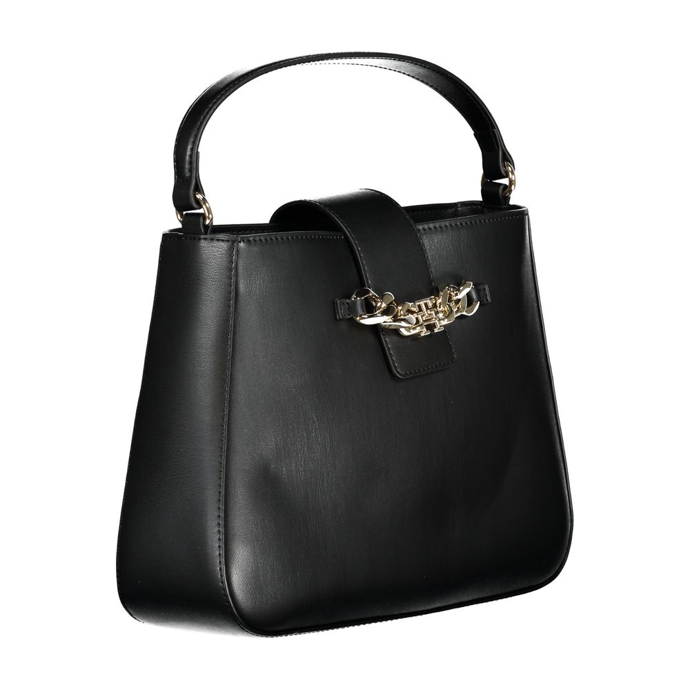 Black Polyethylene Handbag