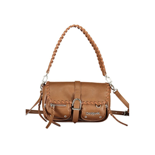 Brown Polyethylene Handbag