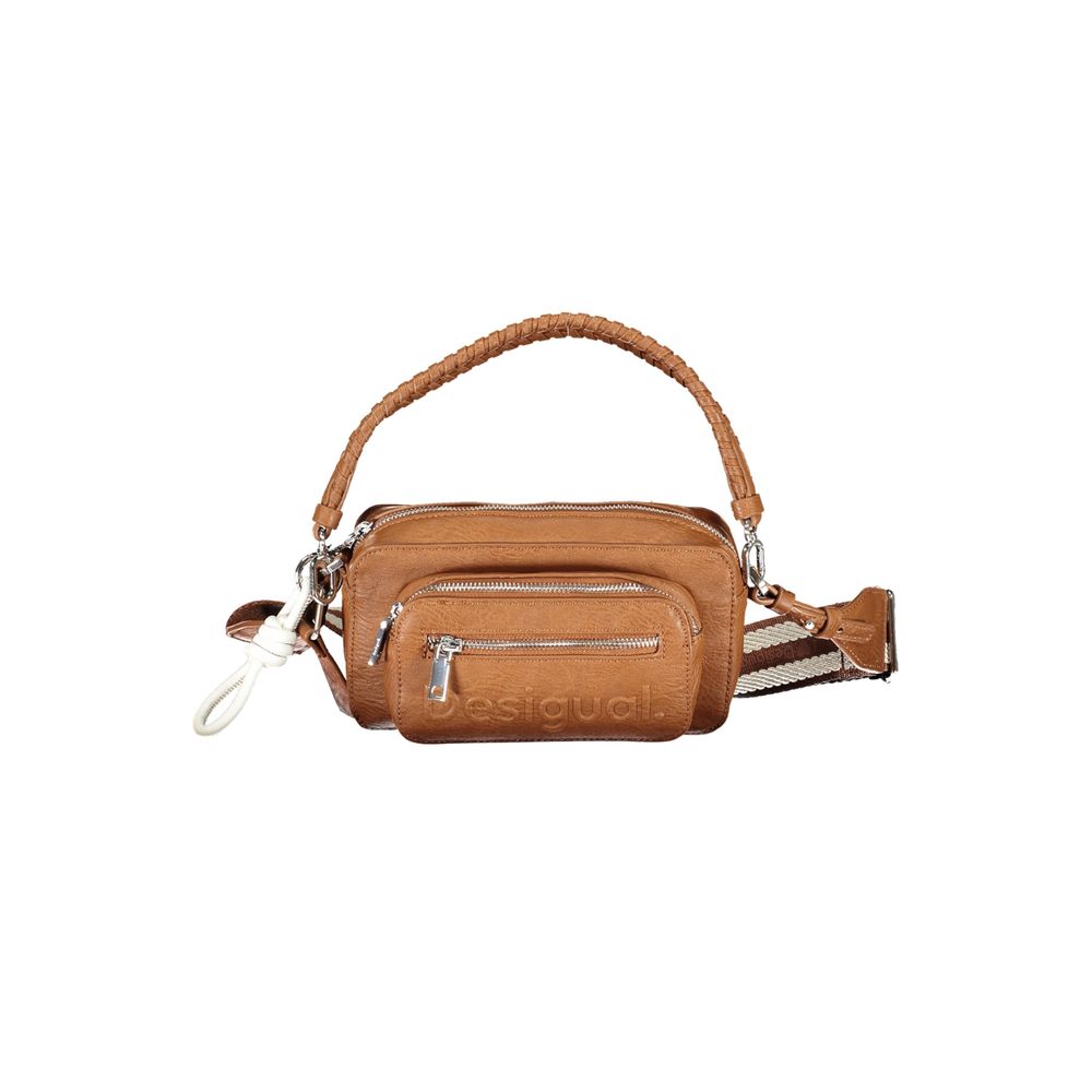 Brown Polyethylene Handbag