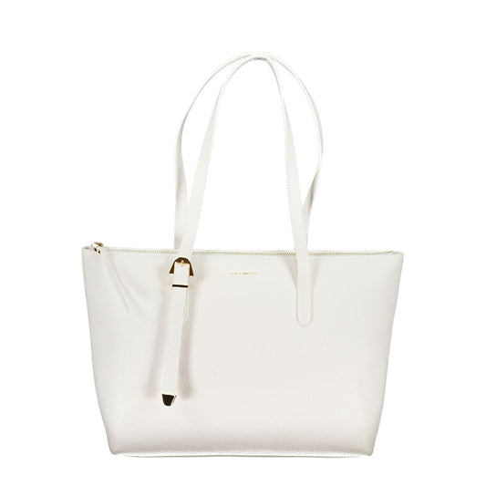 White Leather Handbag