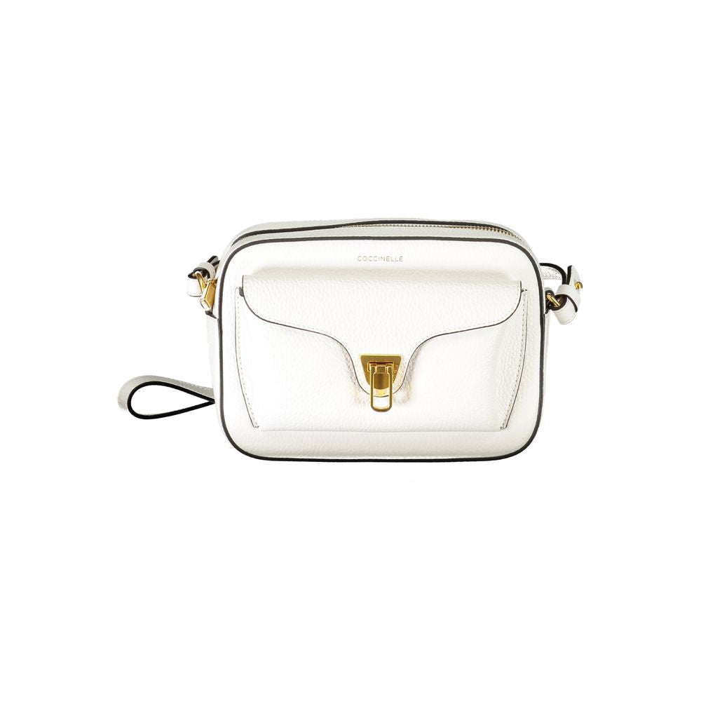 White Leather Handbag