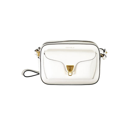 White Leather Handbag