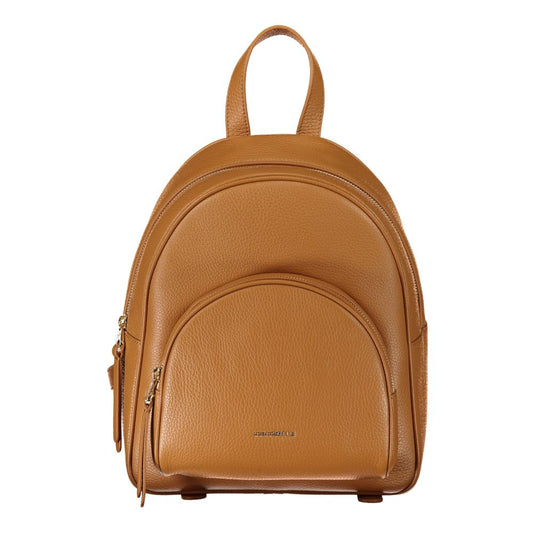 Brown Leather Backpack