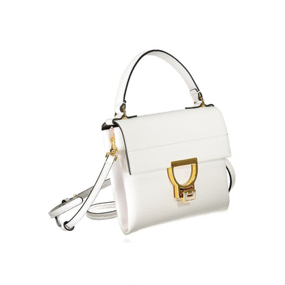 White Leather Handbag