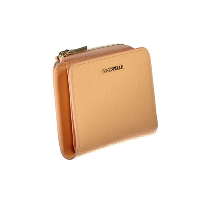 Orange Leather Wallet