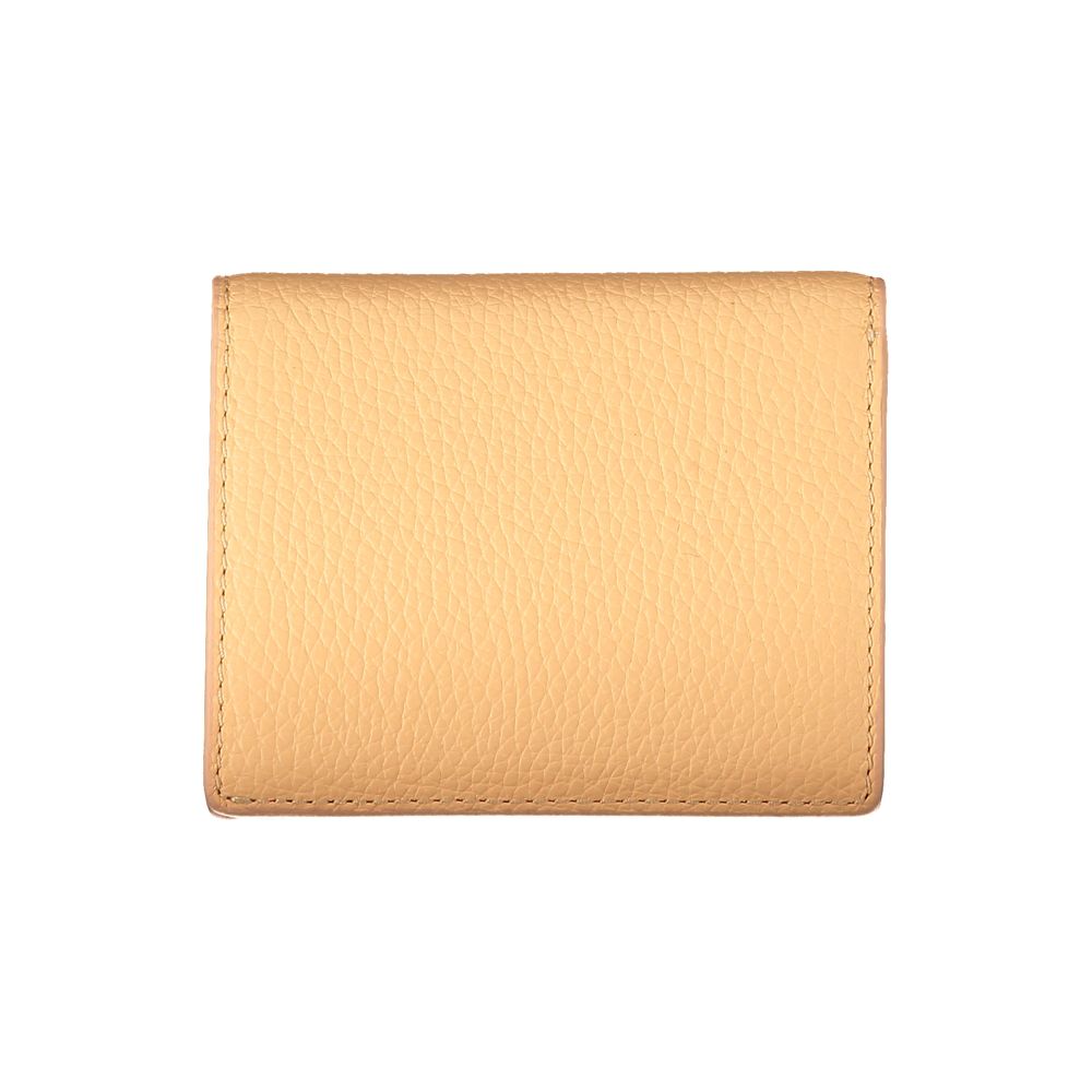 Orange Leather Wallet