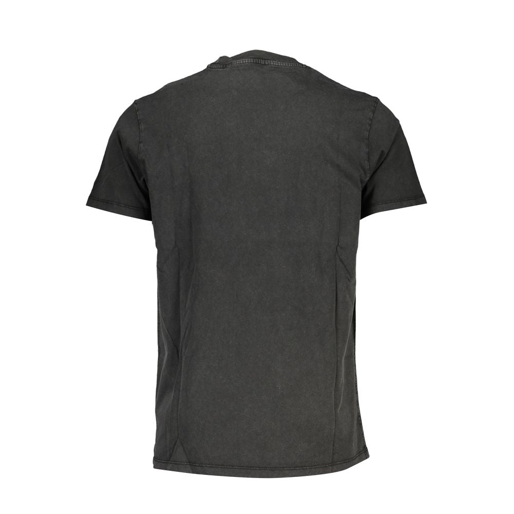 Black Cotton T-Shirt