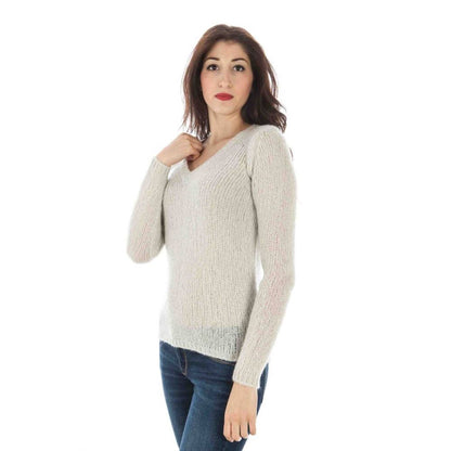 White Wool Sweater