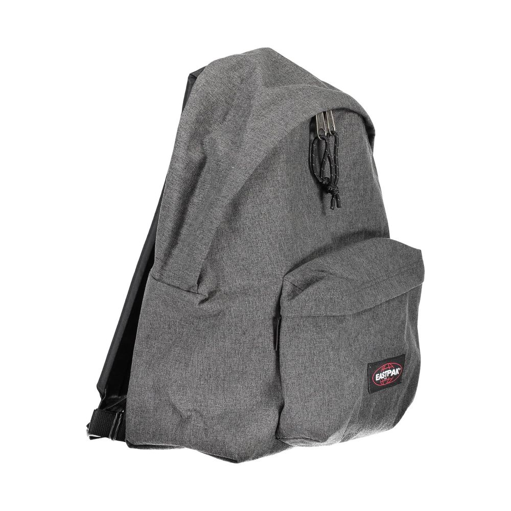 Gray Polyester Backpack