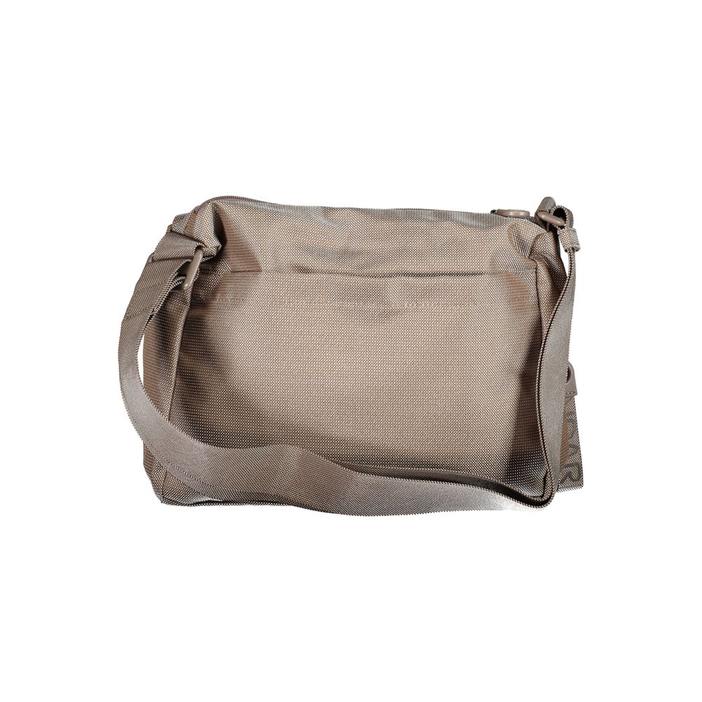 Beige Polyester Handbag