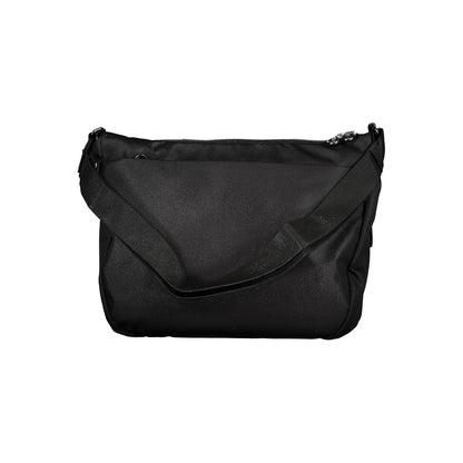 Black Polyester Handbag