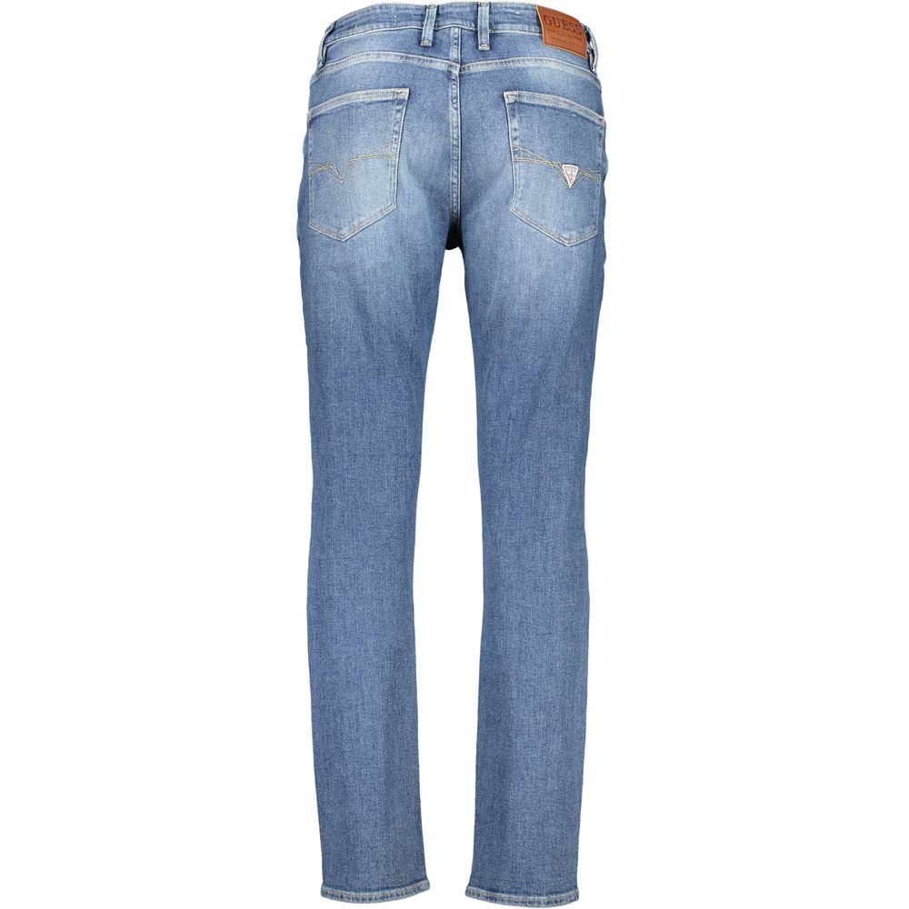 Blue Cotton Jeans & Pant