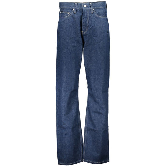 Blue Cotton Jeans & Pant