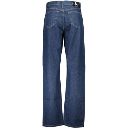 Blue Cotton Jeans & Pant