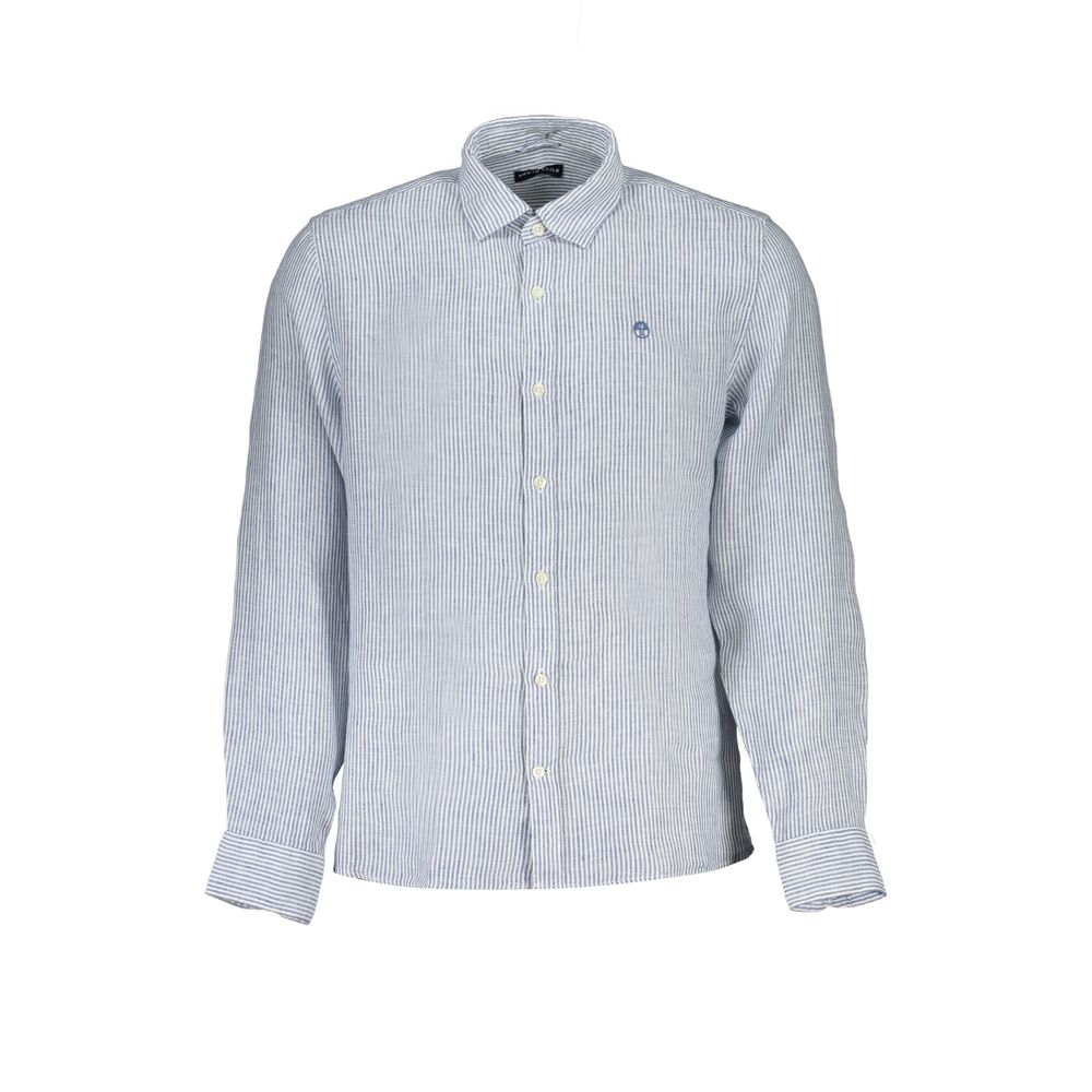 Blue Linen Shirt