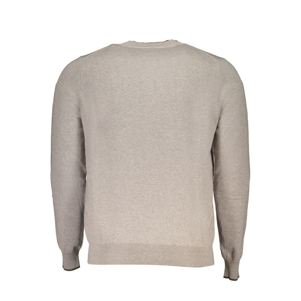 Beige Cotton Sweater