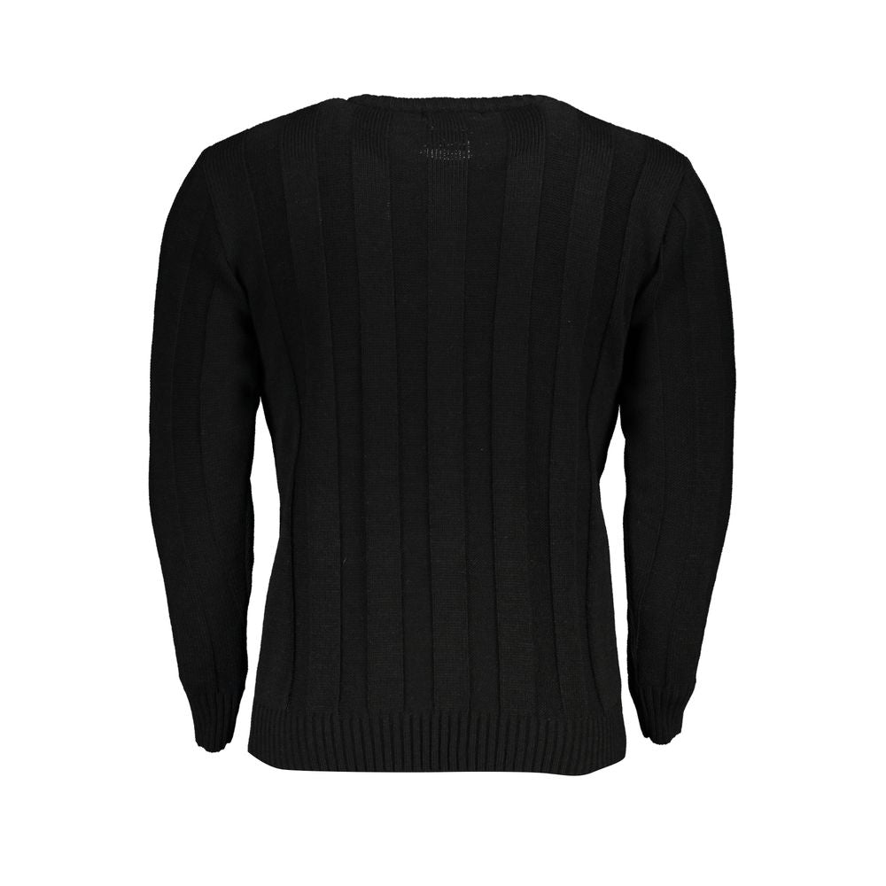 Black Fabric Sweater