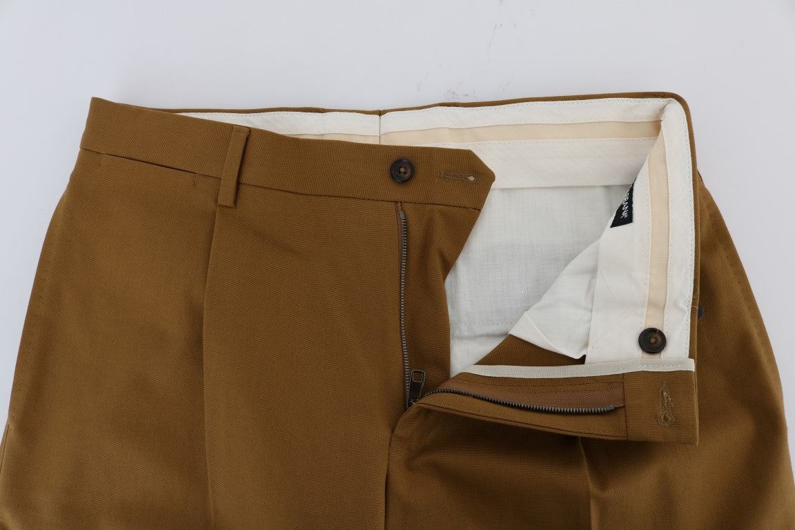 Elegant Brown Formal Trousers for Men