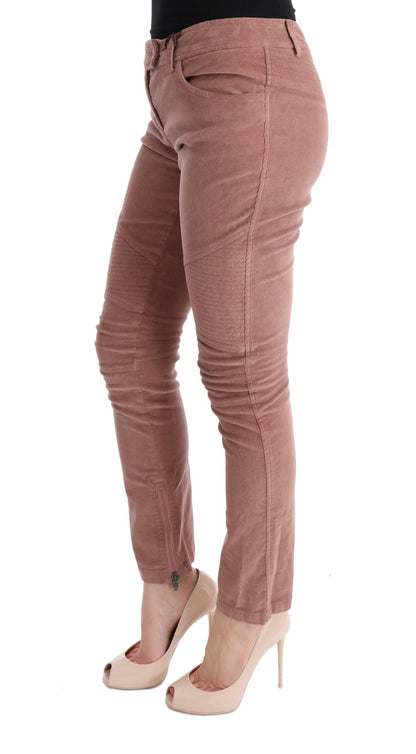 Chic Brown Capri Cropped Pants for Elegant Evenings