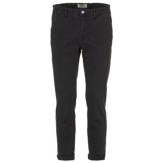 Elegant Four-Pocket Cotton Pants