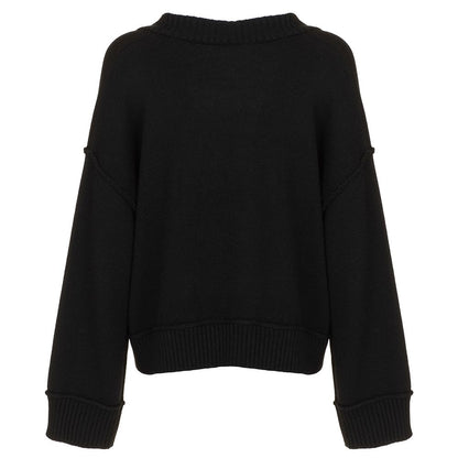 Classic V-Neck Wool Blend Sweater