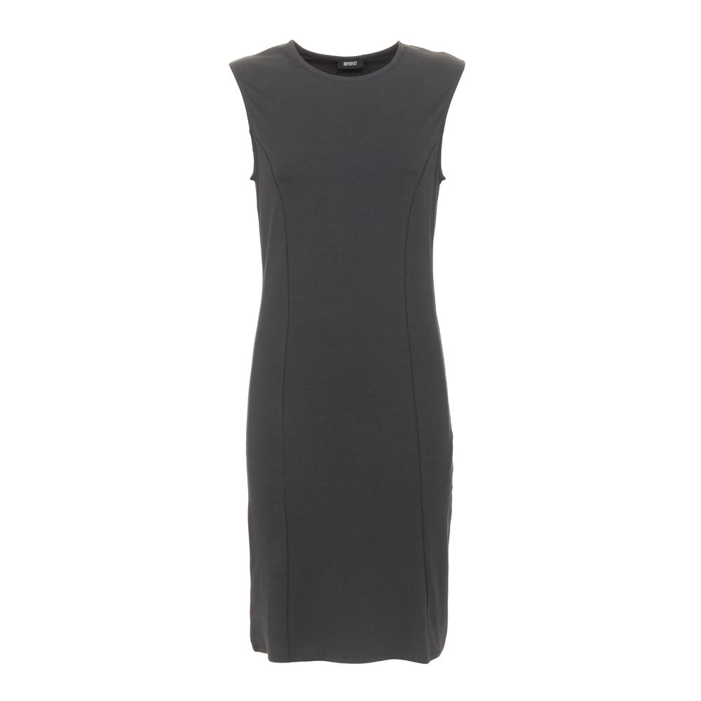 Black Cotton Women's Dress