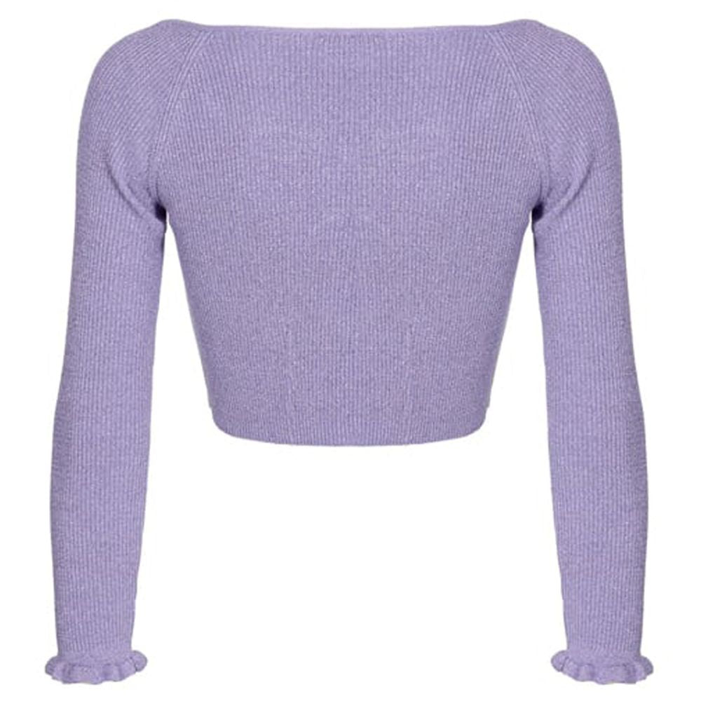 Purple Viscose Sweater