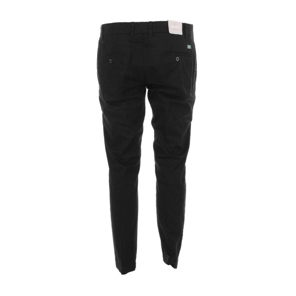 Sleek Cotton Chino Trousers - Elegant & Versatile