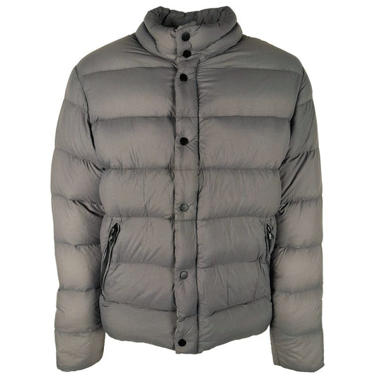 Sleek Garment-Dyed Down Jacket