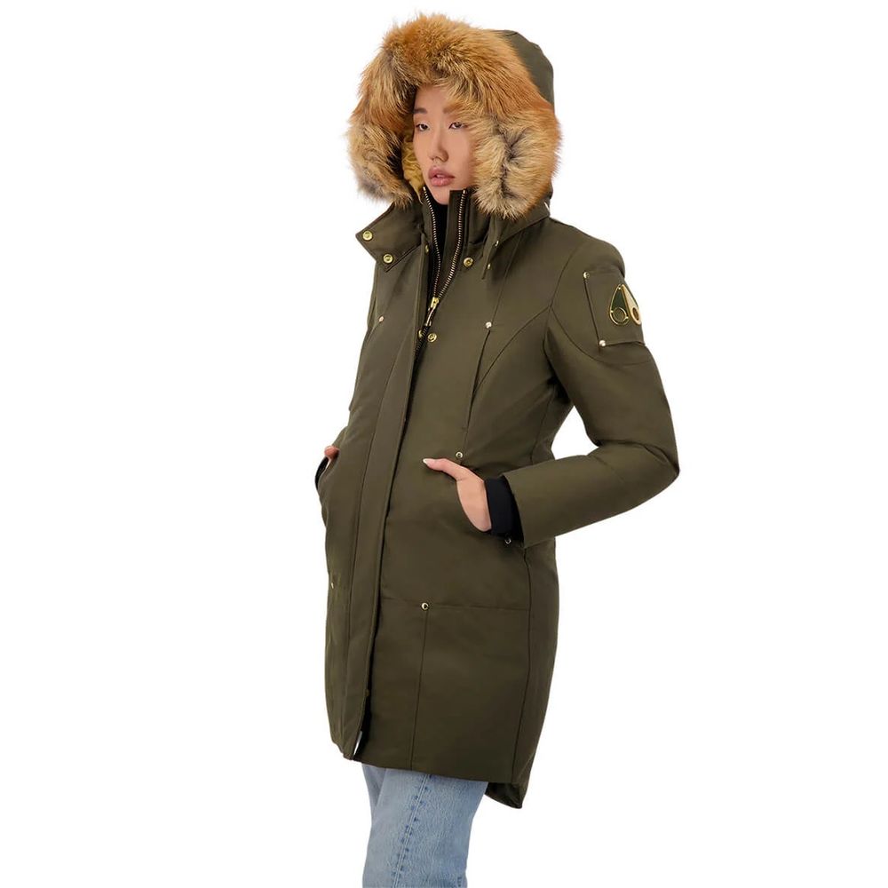 Army Cotton Women Parka