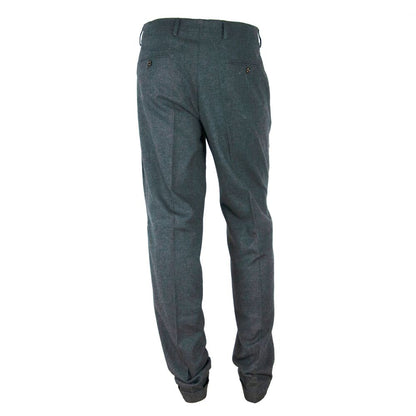 Elegantly Tailored Gray Winter Trousers