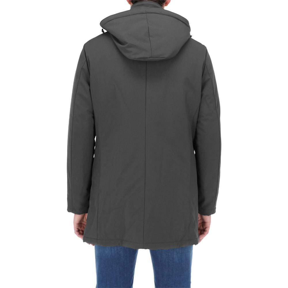 Sleek Tech Parka For Elegant Warmth