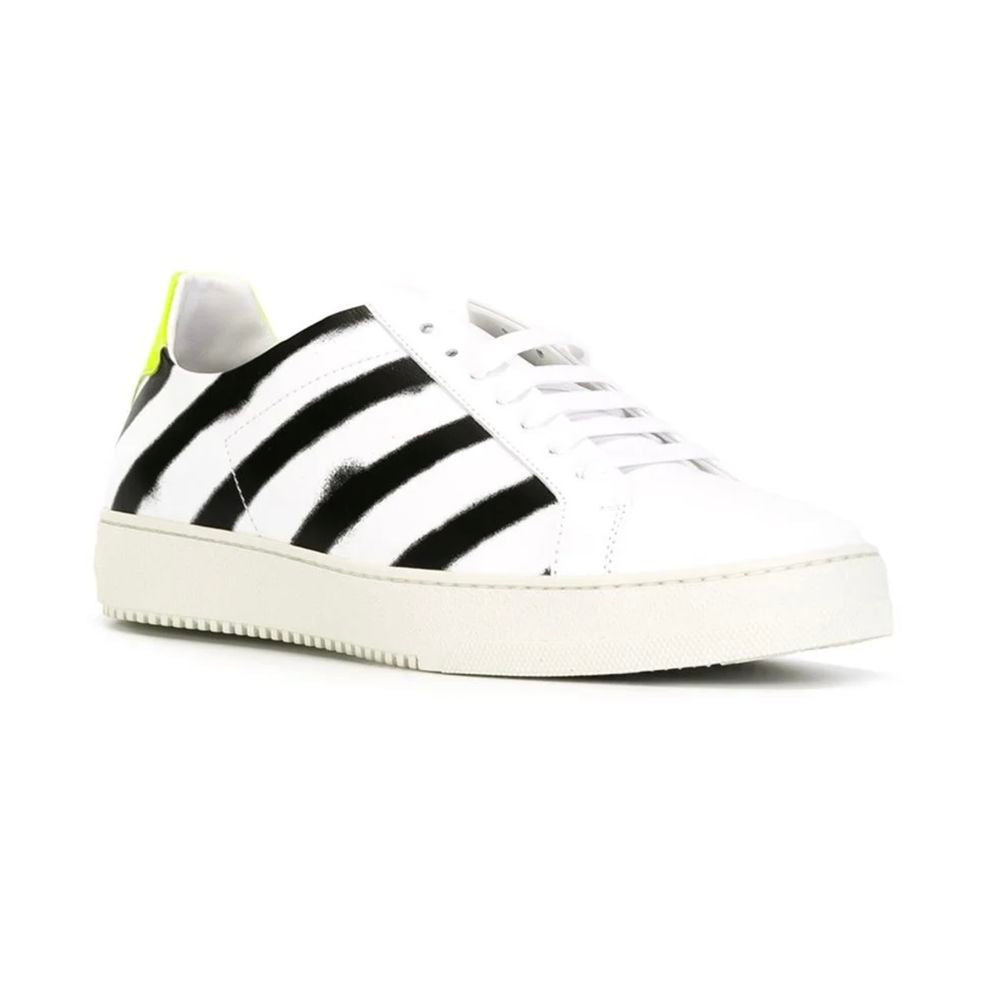 White Leather Women Sneaker