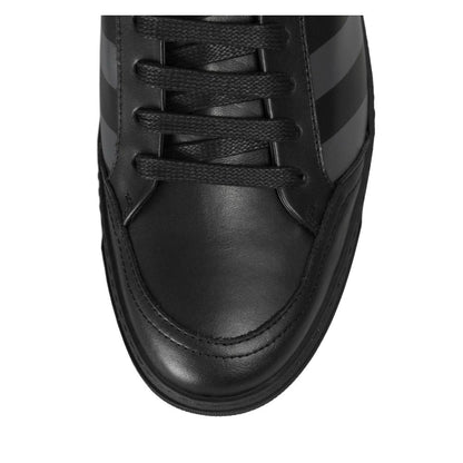 Black Calfskin Women Sneaker