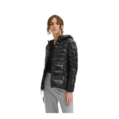 Black Nylon Women Jacket