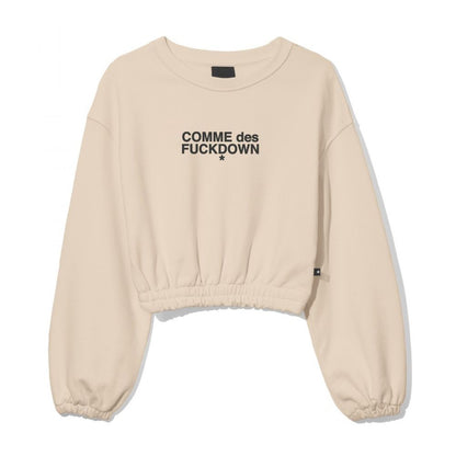 Beige Cotton Women Sweater