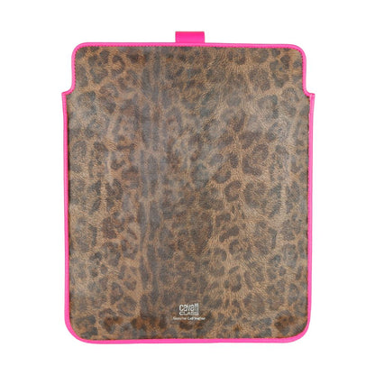 Fuchsia Leopard Print Calfskin Tablet Case