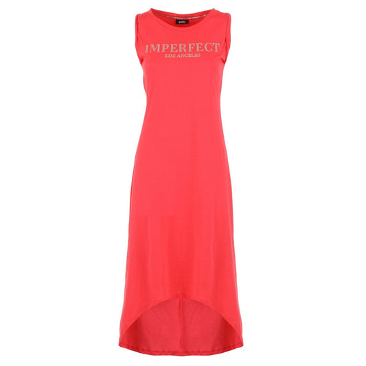 Pink Cotton Women Dress