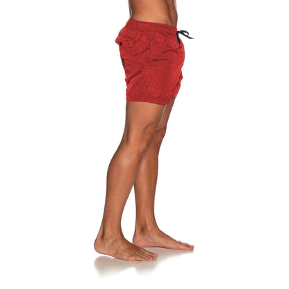 Red Nylon Men's Swimsuit