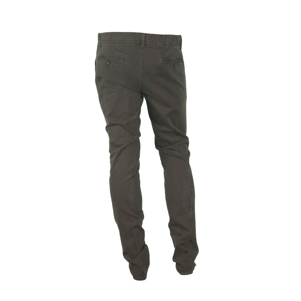 Elegant Italian Cotton Blend Pants