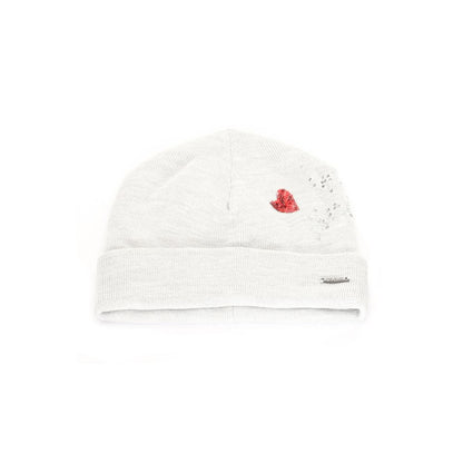 White Acrylic Women Hat