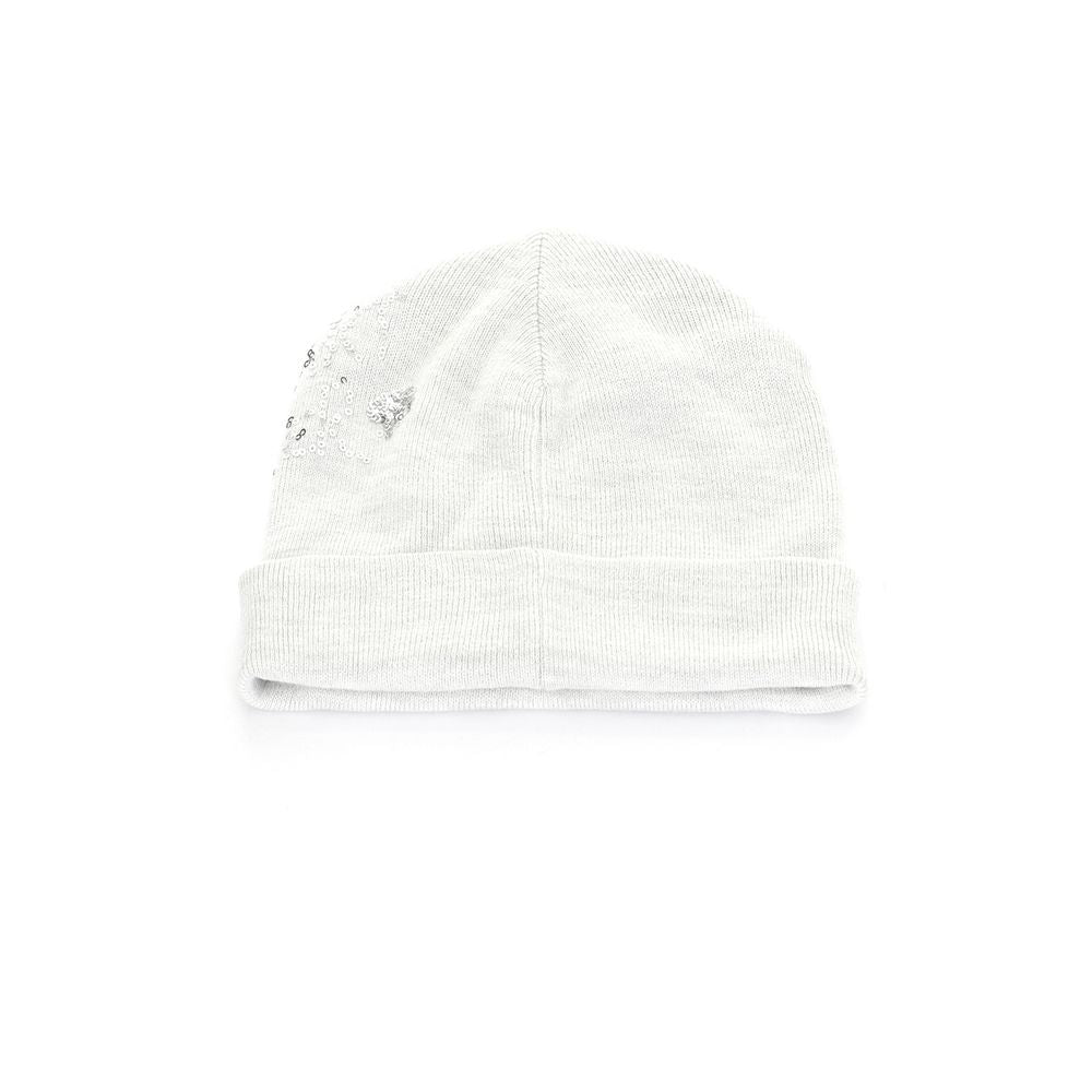 White Acrylic Women Hat