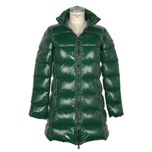 Green Polyamide Women's Jacket