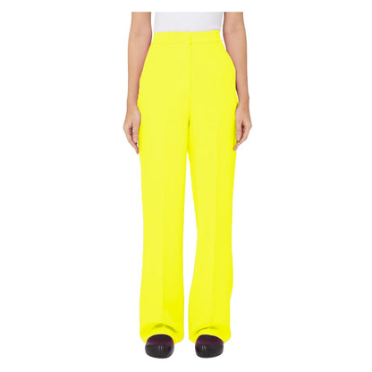 Elegant Soft Yellow Trousers