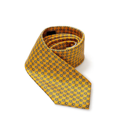 Elegant Multicolor Silk Men's Tie