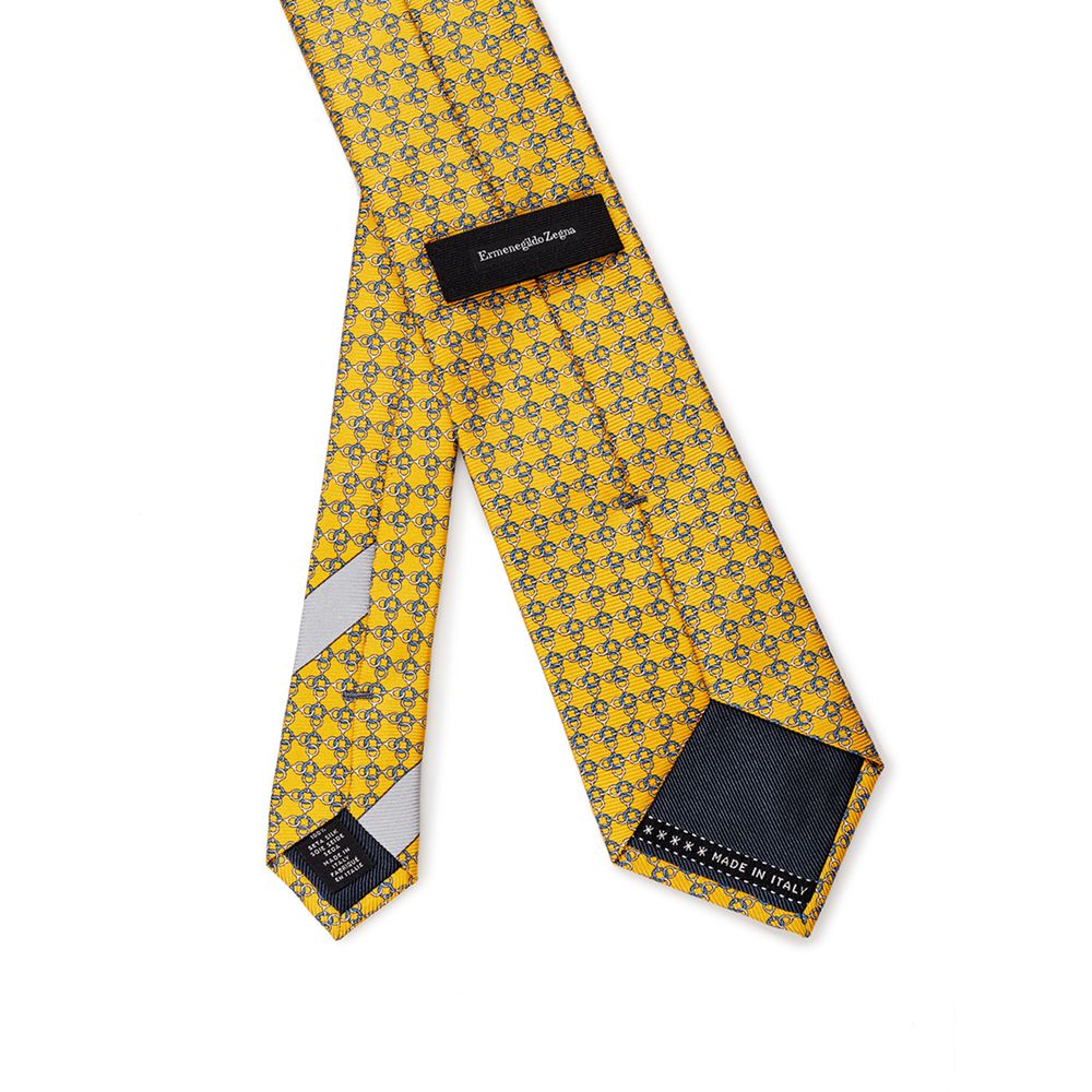 Elegant Multicolor Silk Men's Tie