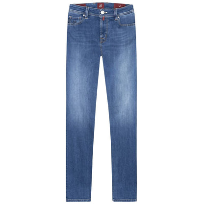 Light Blue Cotton Men's Jean