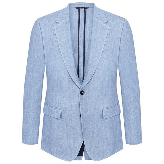 Light Blue Linen Blazer